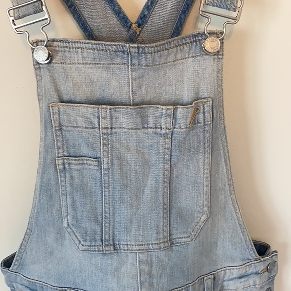 Garage Jean Overall Shorts - Picture 2 of 6